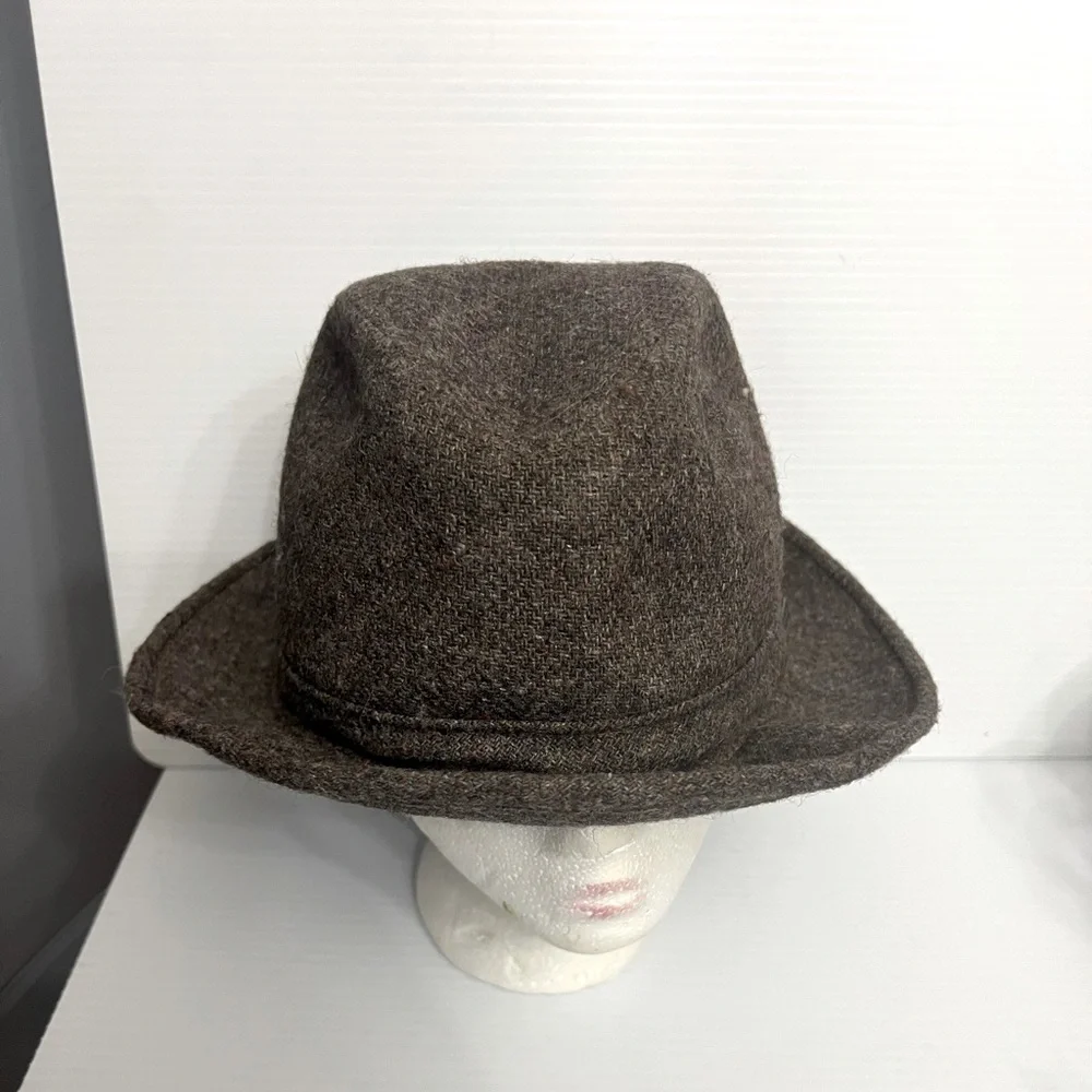 Vintage McGregor Brown/Gray Men's Fedora Size 7-7.5